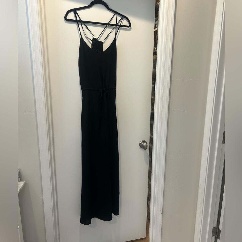 NWT Elegant Black Maxi Dress